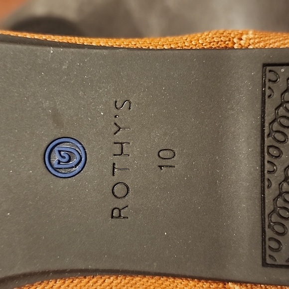 Rothy's Amber Textile Slip-On Ballet The Flat Travel Shoes Women’s US 10 - Picture 5 of 8